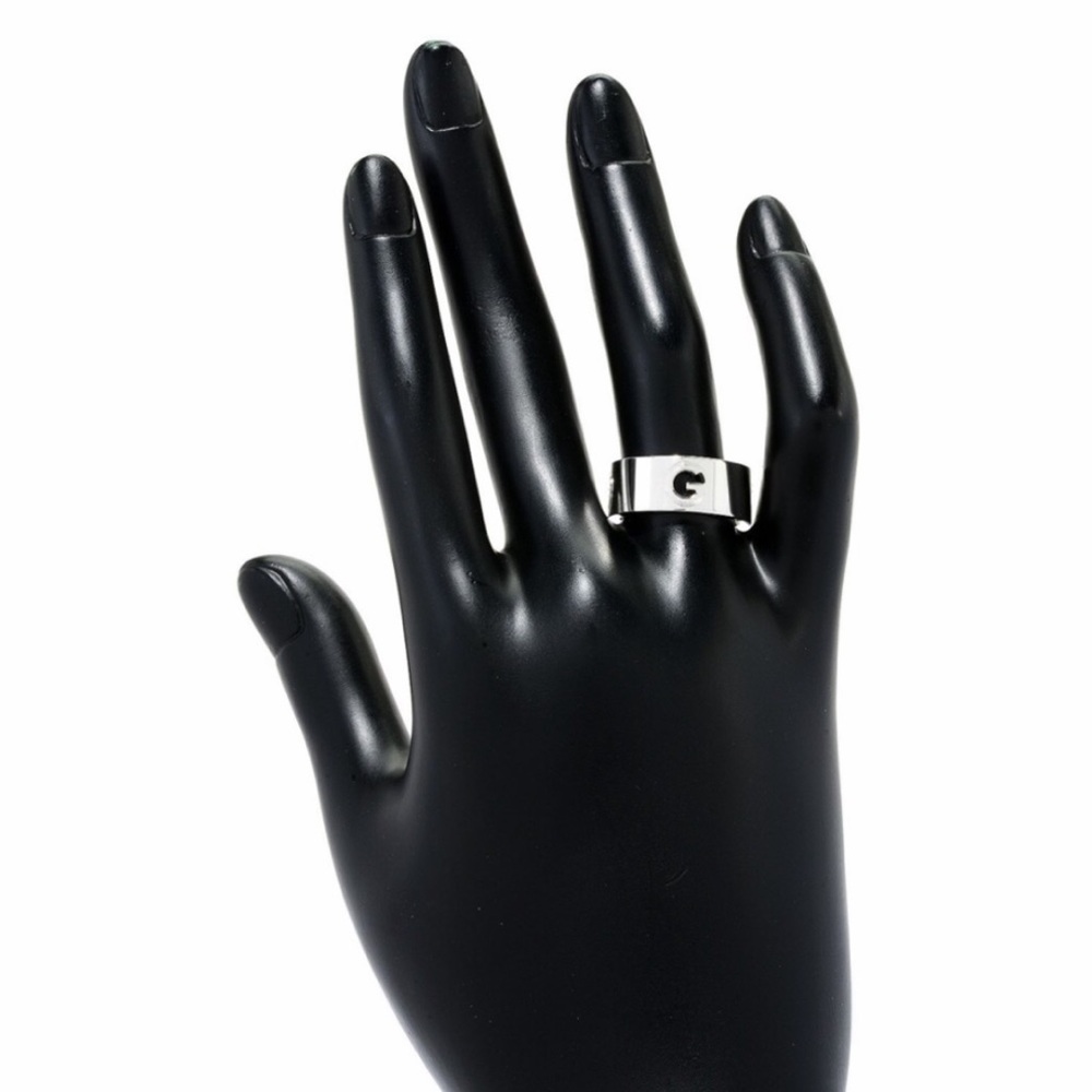 New Authentic Gucci Cut Out G Ring 8mm Band - Picture 3 of 8